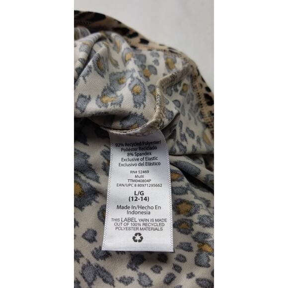 Maternity T-shirt Top Smocked Long Sleeve Animal Large - Picture 9 of 9